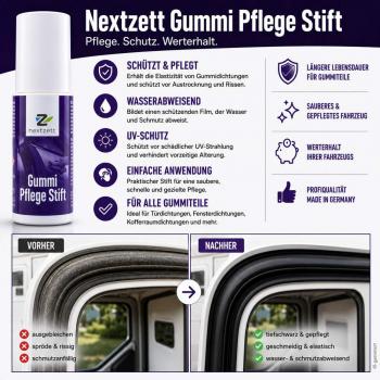 Preview: nextzett Gummi Pflege Stift 100ml - alle Infos auf einen Blick